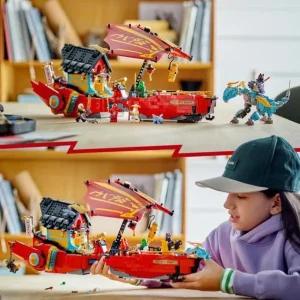 LEGO Lego, Briques Et Blocs<71797 - ® Ninjago - Le Qg Des Ninjas - La Course Contre La Montre