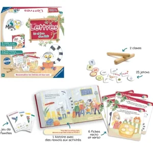 Ravensburger Découvrir Le Monde<Lis Et Joue Avec Maki - Les Lettres