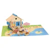 Jeujura Planchettes Et Construction En Bois<Maison Du Bord De L'Eau En Bois 120 Pieces