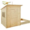 Soulet Cabanes Et Maisonnettes<Maison En Bois Avec Bac A Sable Palm Springs