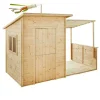 Soulet Cabanes Et Maisonnettes<Maison En Bois Avec Pergola Santa Barbara