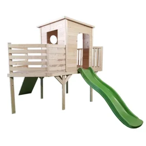LG Distribution Cabanes Et Maisonnettes<Maison En Bois Bateau Avec Toboggan