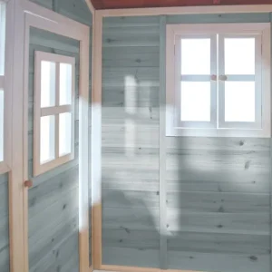 Exit Toys Cabanes Et Maisonnettes<Maison En Bois Loft 100 Bleue