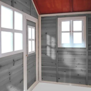 Exit Toys Cabanes Et Maisonnettes<Maison En Bois Loft 150 Grise