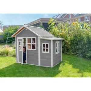 Exit Toys Cabanes Et Maisonnettes<Maison En Bois Loft 150 Grise