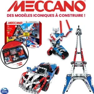 Meccano Meccano, Engrenages< - Mallette De Construction
