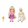 Jakks Pacific Mini Poupées<Mini Poupee 15 Cm Raiponce Et Maximus - Disney Princesses