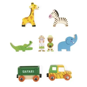 Janod Mondes Imaginaires<Mini Story - Figurines Safari En Bois