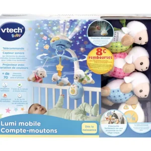 VTech Mobiles<Mobile - Lumi'Mobile Compte-Moutons Bleu