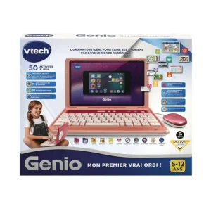 VTech Ordinateurs Et Jeux Interactifs<Ordinateur Enfant Genio Rose