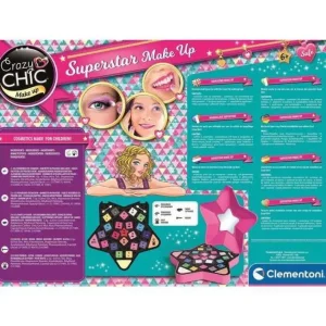 Clementoni Coiffure & Maquillage<Palette De Maquillage Super Make-Up Star - Crazy Chic