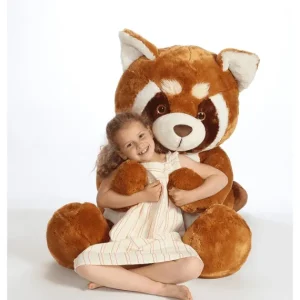 Gipsy Peluches Géantes<Panda Roux Geant 120 Cm