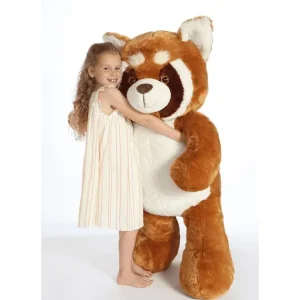 Gipsy Peluches Géantes<Panda Roux Geant 120 Cm