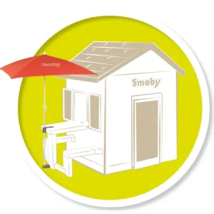 Smoby Pièces Détachées<Parasol Rouge