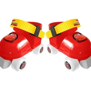 STAMP Skates Rollers Et Patins<Patins A Roulettes Avec Set De Protections - Taille 23-27 - Disney Cars