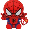 TY Peluches Super-héros Et Personnages<Peluche Beanie Babies Marvel - Spiderman 15 Cm