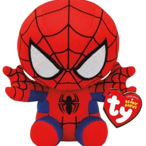 TY Peluches Super-héros Et Personnages<Peluche Beanie Babies Marvel - Spiderman 15 Cm