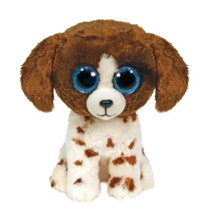 TY Mini Peluches<Peluche Beanie Boo'S - Muddles Le Chien 15 Cm