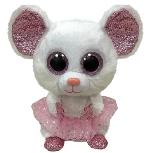 TY Mini Peluches<Peluche Beanie Boo'S - Nina La Souris 23 Cm