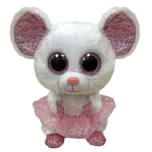 TY Mini Peluches<Peluche Beanie Boo'S - Nina La Souris 15 Cm
