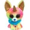 TY Mini Peluches<Peluche Beanie Boo'S - Yips Le Chihuahua Licorne 15 Cm