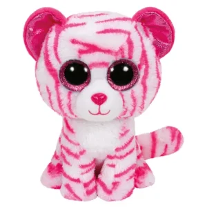 TY Mini Peluches<Peluche Beanie Boo'S Asia Le Tigre Rose 15Cm