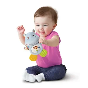 VTech Doudous<Peluche Musicale Croc'Hippo