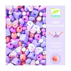 Djeco Perles<Perles En Bois Papillons