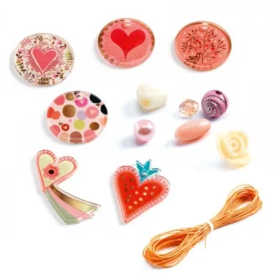 Djeco Perles<Perles Fantaisies Coeurs