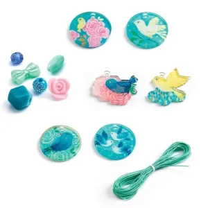 Djeco Perles<Perles Fantaisies Oiseaux