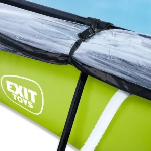 Exit Toys Bouées Jeux Gonflables Et Piscines<Piscine Lime 220 X 150 X 65 Avec Pompe Filtrante Et Dome