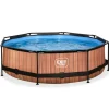 Exit Toys Bouées Jeux Gonflables Et Piscines<Piscine Wood 300 X 76 Avec Pompe Filtrante