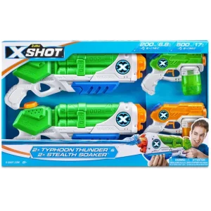 Zuru Pistolets À Eau<Pistolets X Shot Typhoon Thunder Et Stealth Soaker