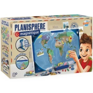 Buki Découvrir Le Monde<Planisphere Magnetique
