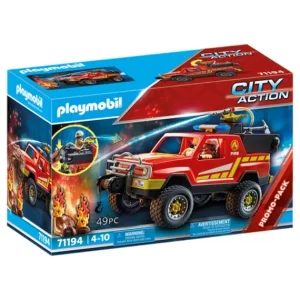 Playmobil Playmobil<71194 - City Action - Pick-Up Et Pompier