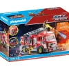 Playmobil Playmobil<71233 - City Action - Camion De Pompiers Avec Grande Echelle