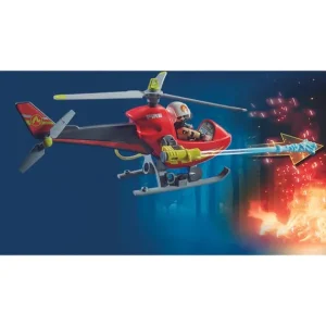 Playmobil Playmobil<71195 - City Action – Helicoptere Bombardier Des Pompiers