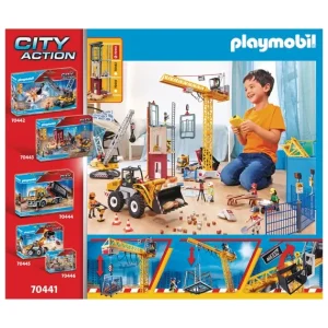 Playmobil Playmobil<70441 - City Action - La Grue Radio-Commandee
