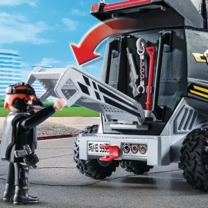 Playmobil Playmobil<9360 - City Action - Camion Des Policiers D'Elite Avec Sirene