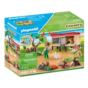 Playmobil Playmobil<71252 - Country - Enfant Avec Enclos Et Lapins