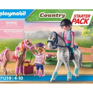 Playmobil Playmobil<71259 - Country - Starter Pack Cavaliers Et Chevaux