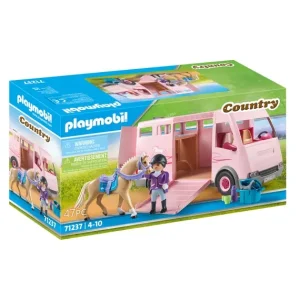 Playmobil Playmobil<71237 - Country - Van Avec Chevaux
