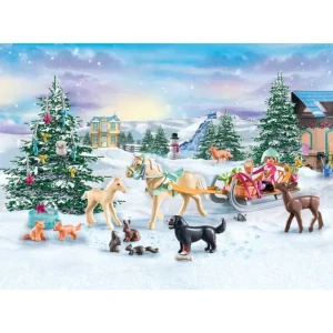 Playmobil Calendriers De L'avent<71345 - La Magie De Noel - Calendrier De L'avent Equestre