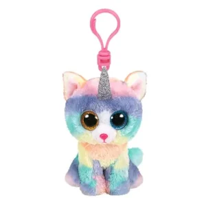 TY Peluches Porte-clés<Porte-clés Beanie Boo'S Heather Le Chat