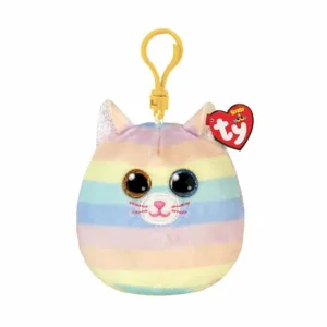 TY Peluches Porte-clés<Porte-clés Chat Arc-En-Ciel - 8 Cm