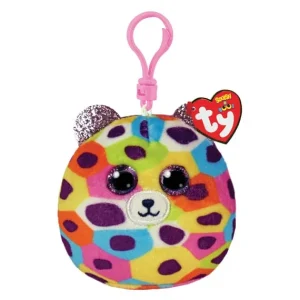 TY Peluches Porte-clés<Porte-clés Leopard En Peluche - 8 Cm