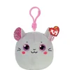 TY Peluches Porte-clés<Porte-clés Peluche Squish Clip Catnip