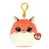 TY Peluches Porte-clés<Porte-clés Renard - 8 Cm
