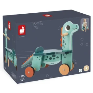 Janod Porteurs & Jouets À Bascules<Porteur Dinosaure Portosaurus En Bois