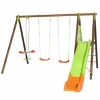 Trigano Balancoires Et Portiques<Portique Bois Et Metal Akeo 3 Agres